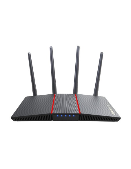 ASUS RT-AX55 router wireless Gigabit Ethernet Dual-band (2.4 GHz 5 GHz) 4G Nero