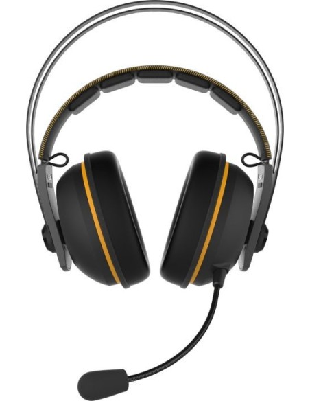 ASUS TUF Gaming H7 Auricolare Cablato A Padiglione Giocare Nero, Giallo