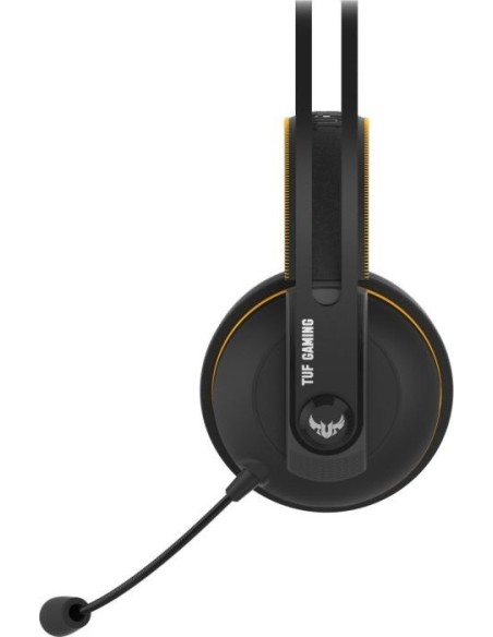 ASUS TUF Gaming H7 Auricolare Cablato A Padiglione Giocare Nero, Giallo