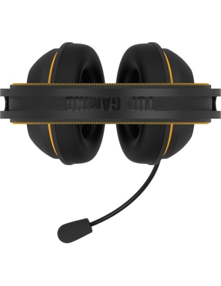 ASUS TUF Gaming H7 Auricolare Cablato A Padiglione Giocare Nero, Giallo