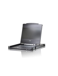 ATEN CL6700MW-ATA-EG switch per keyboard-video-mouse (kvm) Montaggio rack Nero