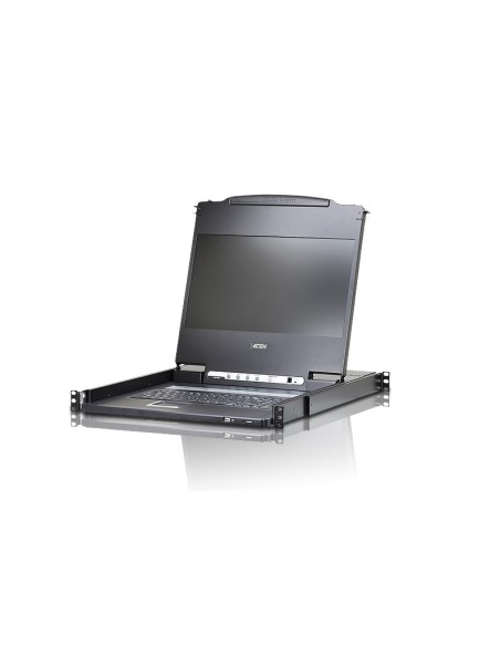 ATEN CL6700MW-ATA-EG switch per keyboard-video-mouse (kvm) Montaggio rack Nero