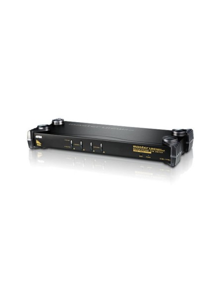 ATEN CS1754Q9-AT-G switch per keyboard-video-mouse (kvm) Montaggio rack Nero