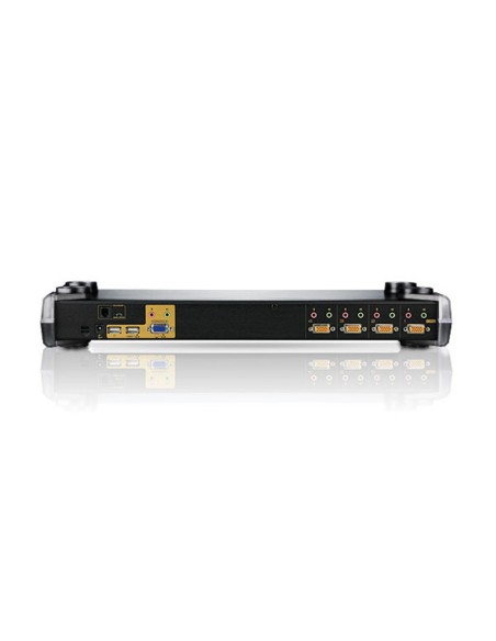 ATEN CS1754Q9-AT-G switch per keyboard-video-mouse (kvm) Montaggio rack Nero