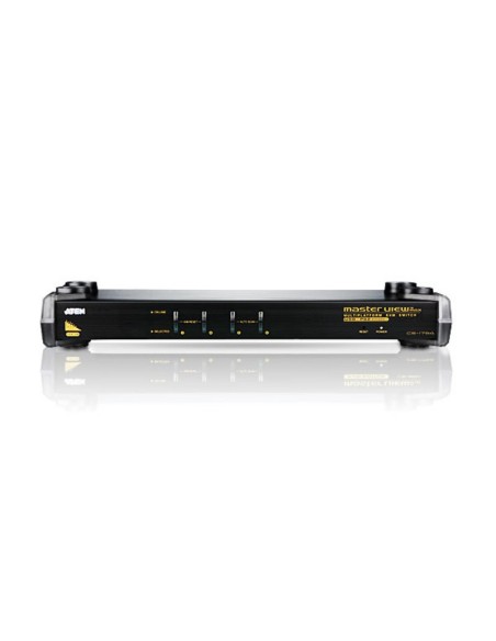 ATEN CS1754Q9-AT-G switch per keyboard-video-mouse (kvm) Montaggio rack Nero