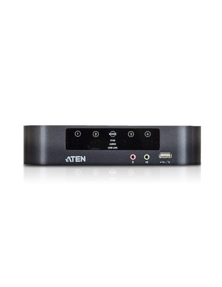 ATEN CS1944-AT-G switch per keyboard-video-mouse (kvm) Nero