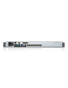 ATEN Switch KVM over IP LCD a due binari Multi-Interface Cat 5 a 8 porte per 1 accesso condiviso locale remoto 2