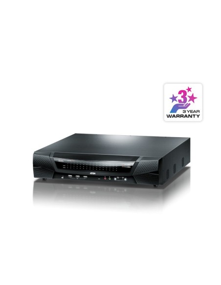 ATEN Switch KVM over IP Multi-Interface Cat 5 a 64 porte per 1 accesso locale 4 remoti