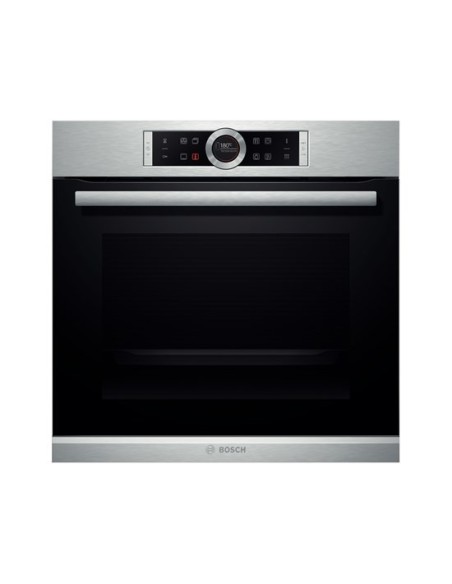 Bosch HBG675BS1 forno 71 L A+ Nero, Acciaio inossidabile