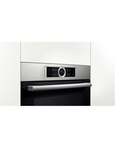 Bosch HBG675BS1 forno 71 L A+ Nero, Acciaio inossidabile