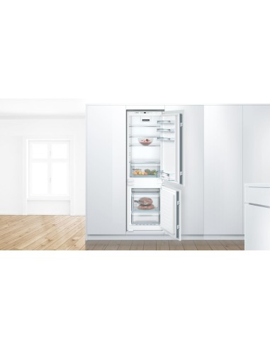 Bosch Serie 4 KIN86VSF0S frigorifero con congelatore Da incasso 254 L F Bianco
