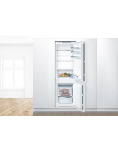 Bosch Serie 4 KIV86VSF0S frigorifero con congelatore Da incasso 268 L F Bianco