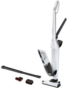 Bosch Serie 4 BBH32551 scopa elettrica Senza sacchetto 0,4 L Metallico, Bianco 2