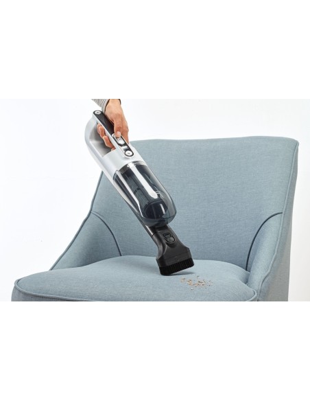 Bosch Serie 4 BBH32551 scopa elettrica Senza sacchetto 0,4 L Metallico, Bianco