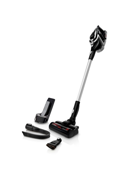 Bosch Serie 8 BBS811PCK scopa elettrica Senza sacchetto Nero, Argento