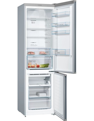 Bosch KGN393IDB frigorifero con congelatore Libera installazione 368 L D Acciaio inossidabile