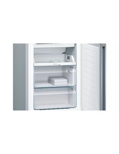 Bosch KGN393IDB frigorifero con congelatore Libera installazione 368 L D Acciaio inossidabile