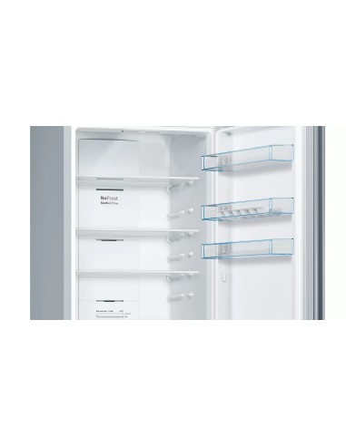 Bosch KGN393IDB frigorifero con congelatore Libera installazione 368 L D Acciaio inossidabile