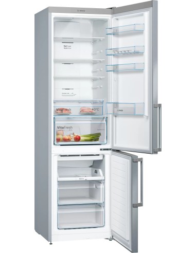 Bosch KGN393IEQ frigorifero con congelatore Libera installazione 368 L E Acciaio inossidabile