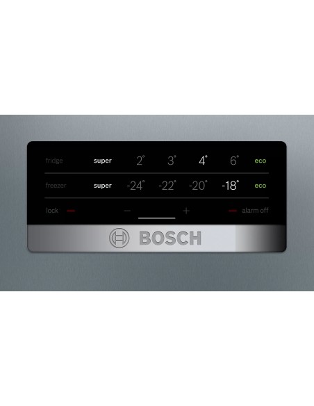 Bosch KGN393IEQ frigorifero con congelatore Libera installazione 368 L E Acciaio inossidabile