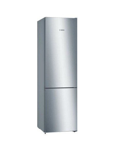 Bosch Serie 4 KGN39VLEB frigorifero con congelatore Libera installazione 368 L E Acciaio inossidabile