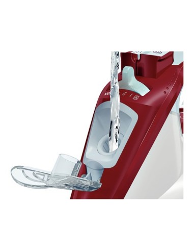 Bosch TDA3024010 ferro da stiro Ferro a vapore Piastra Ceranium Glissée 2400 W Rosso, Bianco