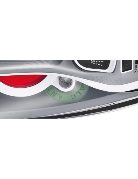 Bosch TDA70EASY ferro da stiro Ferro da stiro a secco e a vapore Piastra Ceranium Glissée 2400 W Nero, Bianco