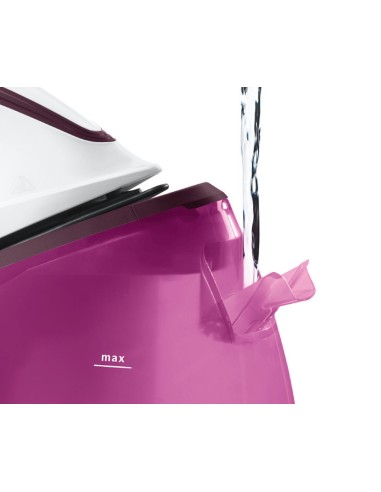 Bosch Serie 4 TDS4020 ferro da stiro a caldaia 2400 W 1,4 L Piastra Ceranium Glissée Rosso, Bianco