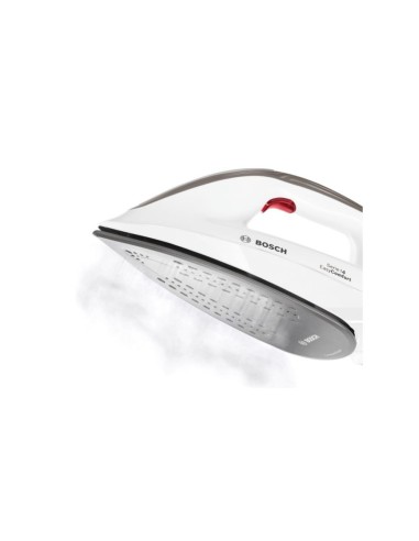 Bosch Serie 4 TDS4040 ferro da stiro a caldaia 2400 W 1,4 L Piastra Ceranium Glissée Porpora, Bianco