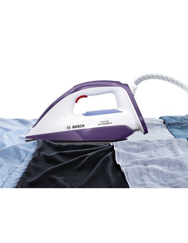 Bosch Serie 6 TDS6080 ferro da stiro a caldaia 2400 W 1,5 L Porpora, Bianco