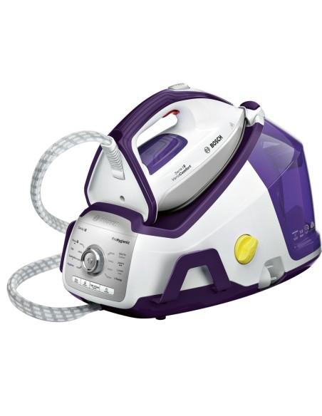 Bosch Serie 8 TDS8080 ferro da stiro a caldaia 2400 W 1,8 L Ceranium Glissée Pro Porpora, Bianco