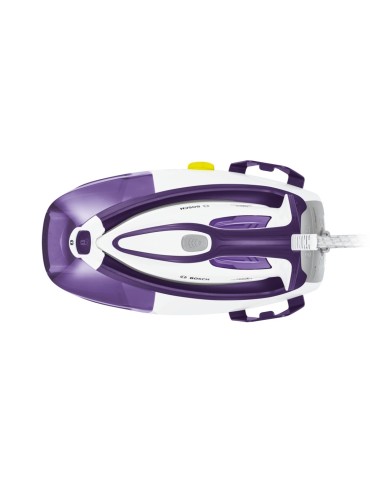Bosch Serie 8 TDS8080 ferro da stiro a caldaia 2400 W 1,8 L Ceranium Glissée Pro Porpora, Bianco