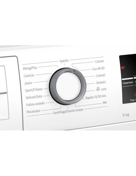 Bosch Serie 6 WAU24T29IT lavatrice Caricamento frontale 9 kg 1200 Giri min C Bianco