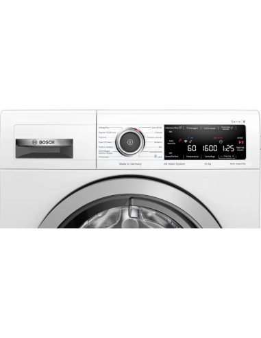 Bosch Serie 8 WAX32MH0IT lavatrice Caricamento frontale 10 kg 1600 Giri min C Bianco
