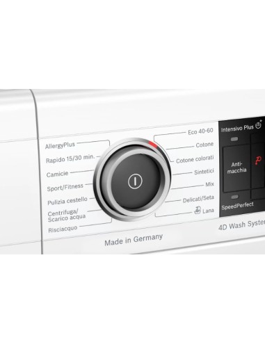 Bosch Serie 8 WAX32MH0IT lavatrice Caricamento frontale 10 kg 1600 Giri min C Bianco