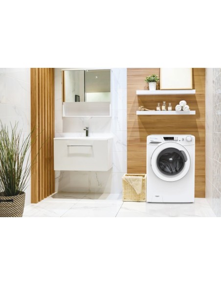 Candy Ultra HCU12102DE 1-S lavatrice Caricamento frontale 10 kg 1200 Giri min E Bianco