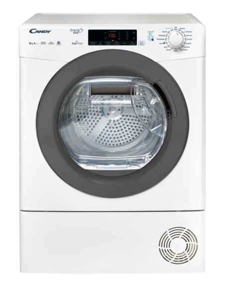 Candy GVSF H8A3TREX-01 asciugatrice Libera installazione Caricamento frontale 8 kg A+++ Bianco