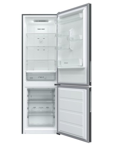 Candy CVBNM 6182XP SN frigorifero con congelatore Libera installazione 310 L F Acciaio inossidabile