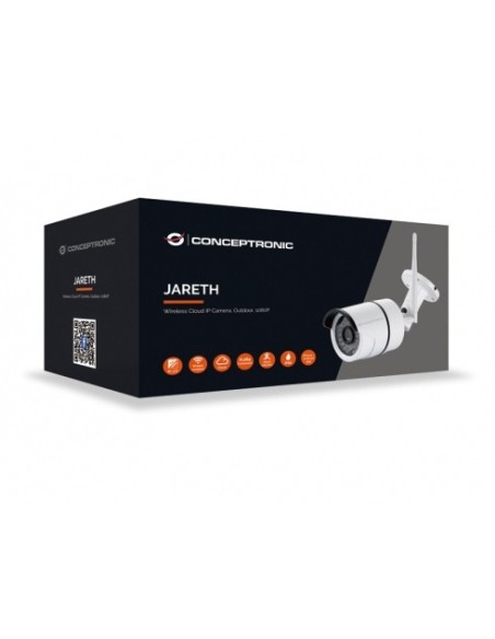 Conceptronic Jareth Capocorda Telecamera di sicurezza IP Interno 1920 x 1080 Pixel Soffitto muro