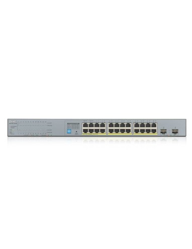 Zyxel GS1300-26HP-EU0101F switch di rete Non gestito Gigabit Ethernet (10 100 1000) Supporto Power over Ethernet (PoE) Grigio