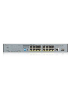 Zyxel GS1300-18HP-EU0101F switch di rete Non gestito Gigabit Ethernet (10 100 1000) Supporto Power over Ethernet (PoE) Grigio 2