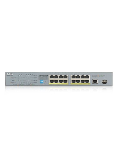 Zyxel GS1300-18HP-EU0101F switch di rete Non gestito Gigabit Ethernet (10 100 1000) Supporto Power over Ethernet (PoE) Grigio
