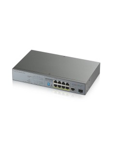 Zyxel GS1300-10HP Non gestito Gigabit Ethernet (10 100 1000) Supporto Power over Ethernet (PoE) Grigio