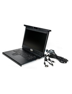 Vertiv Avocent 1 Computer - 47 cm (18,5") LCD - 1600 x 1200 - 3 x USB - 1 x VGA - Tastiera - TouchPad - 1U Alto