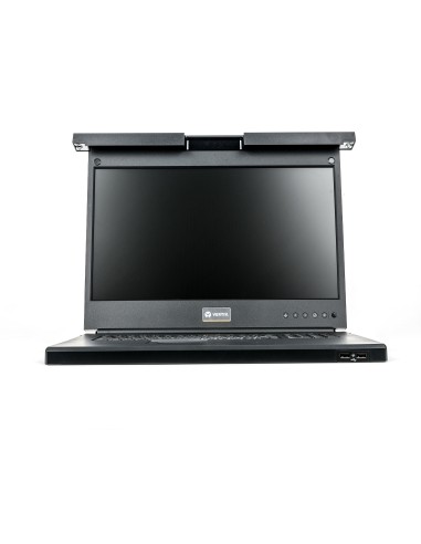 Vertiv Avocent 1 Computer - 47 cm (18,5") LCD - 1600 x 1200 - 3 x USB - 1 x VGA - Tastiera - TouchPad - 1U Alto