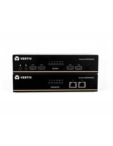 Vertiv Avocent LongView, doppia DP, USB, audio, CATx 150M, UK