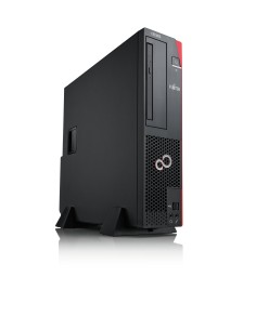Fujitsu CELSIUS J580 E-2234 SFF Intel Xeon E 16 GB DDR4-SDRAM 512 GB SSD Windows 10 Pro Stazione di lavoro Nero, Rosso