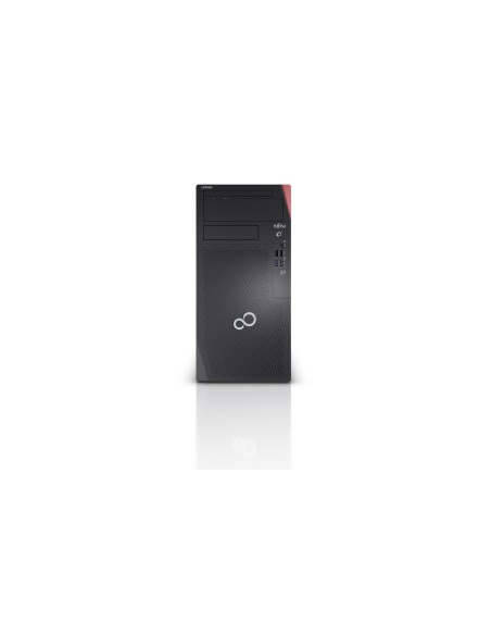 Fujitsu ESPRIMO P9010 i9-10900 Desktop Intel® Core™ i9 8 GB DDR4-SDRAM 512 GB SSD Windows 10 Pro PC Nero, Rosso, Argento