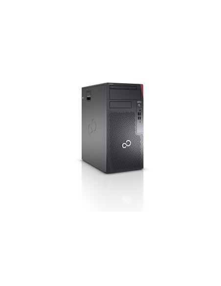 Fujitsu ESPRIMO P9010 i9-10900 Desktop Intel® Core™ i9 8 GB DDR4-SDRAM 512 GB SSD Windows 10 Pro PC Nero, Rosso, Argento