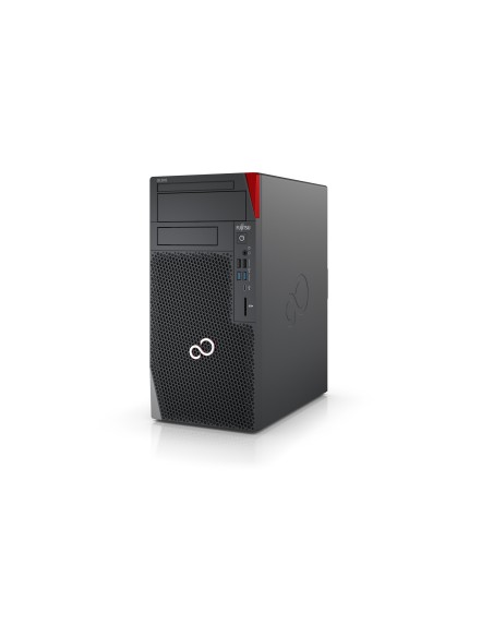 Fujitsu CELSIUS W5010 i7-10700 Micro Tower Intel® Core™ i7 16 GB DDR4-SDRAM 512 GB SSD Windows 10 Pro PC Nero, Rosso, Argento